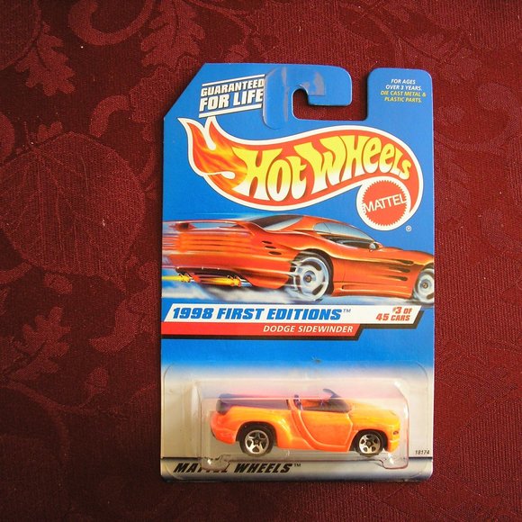 1998 Hot Wheels1st Editions Dodge Sidewinder ๐ - Picture 1 of 1